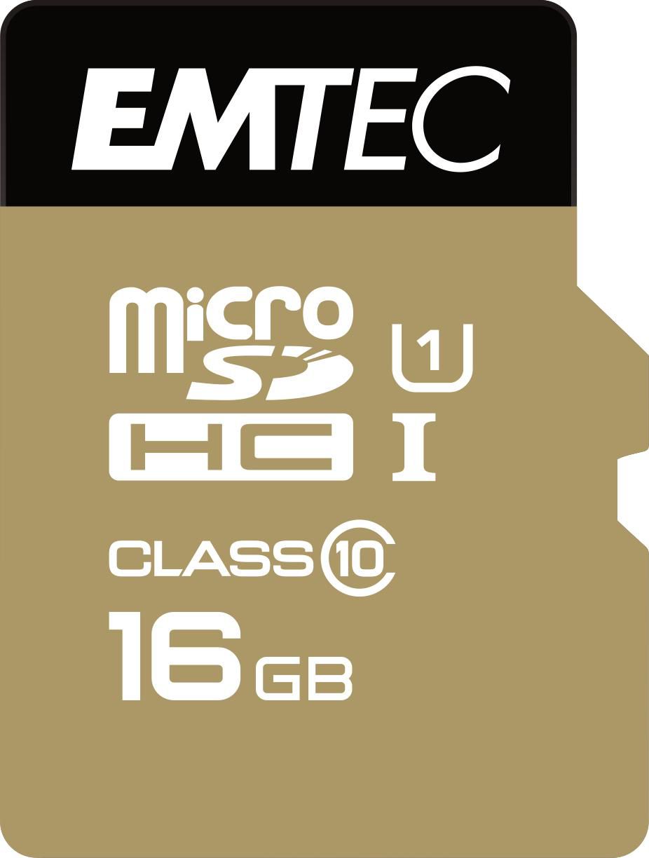 MicroSD Card 16GB SDHC CL.10
