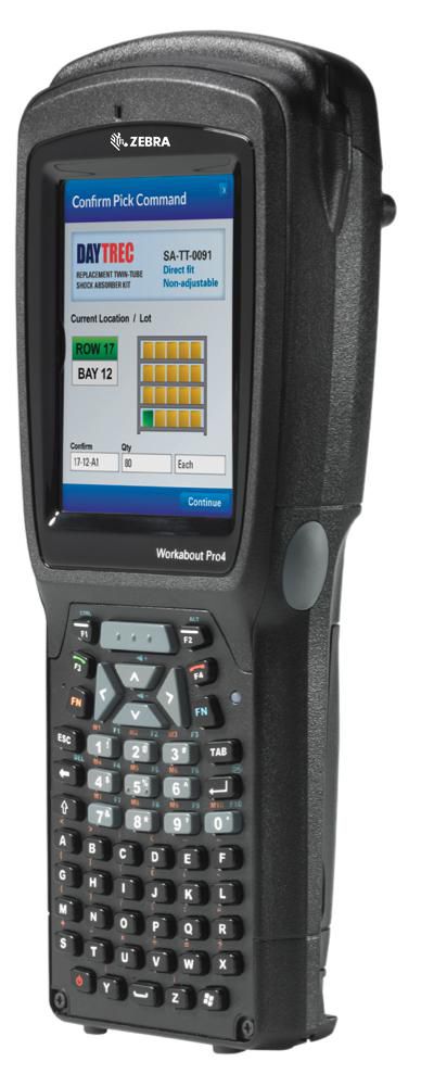 Workabout Pro 4 Long, Clavier