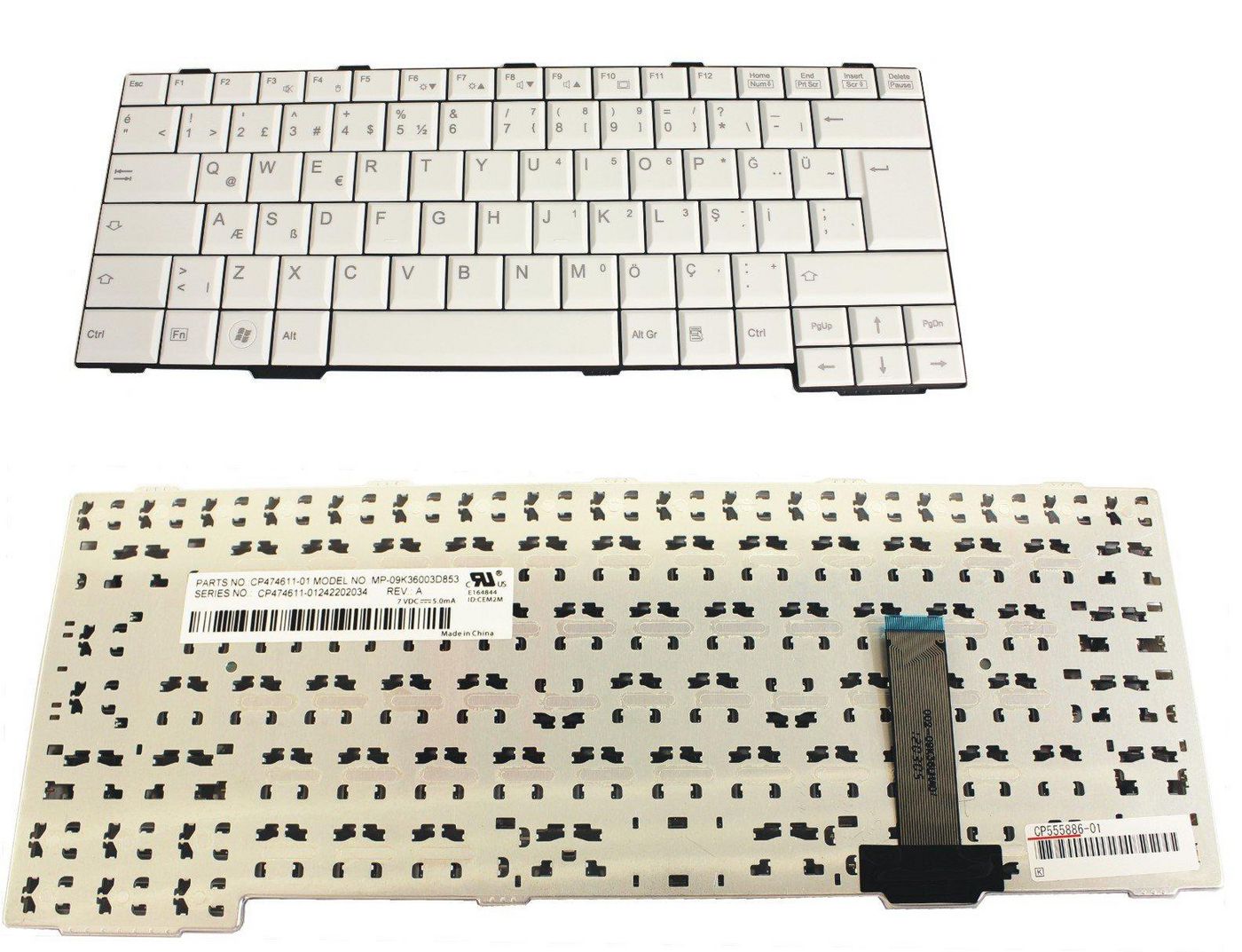 Keyboard White(TURKISH)