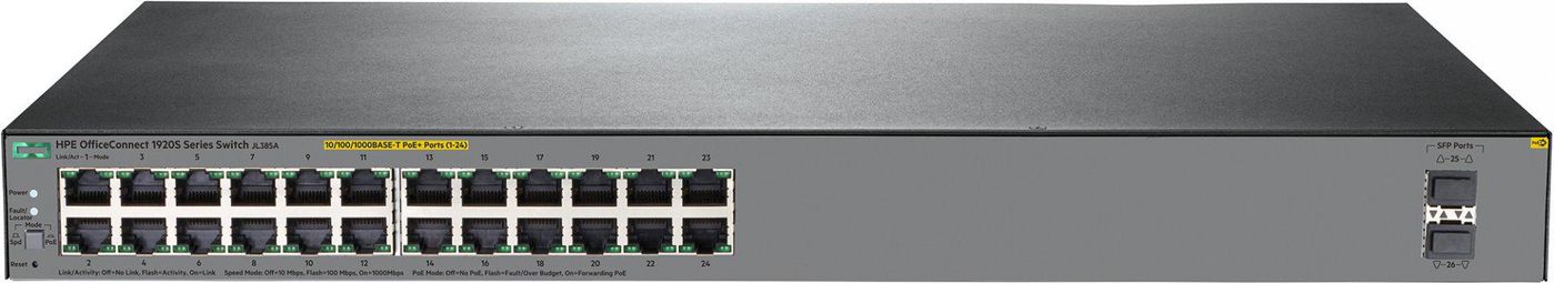 1920S 24G 2SFP POE+370Wch