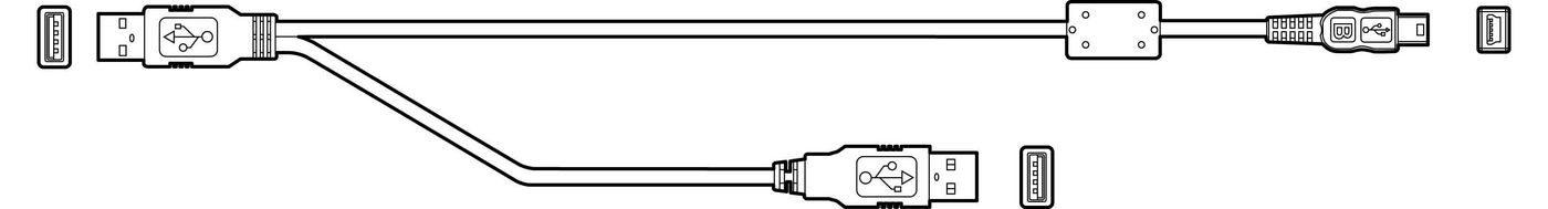 Monitor Y Cable