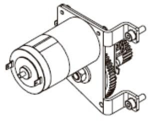 Kit Ribbon Supply DC Motor RH