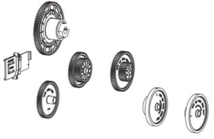 Kit Drive Gears ZT200 Series 