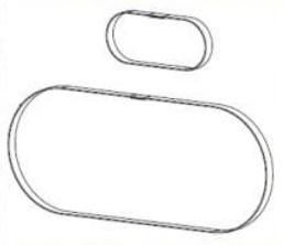 Kit Media Drive Belts 