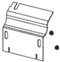 KIT TEAR FRONT PLATE 110XI4