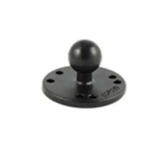 RAM 2.5" ROUND BASE W/1" BALL