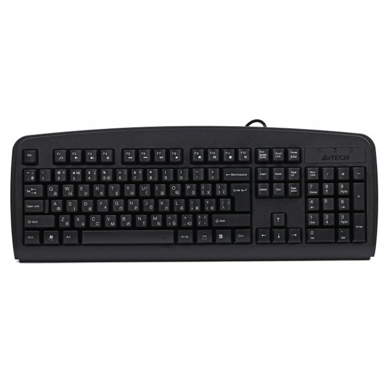 Клавіатура USB, чорна A4Tech (KB-720 USB (Black))