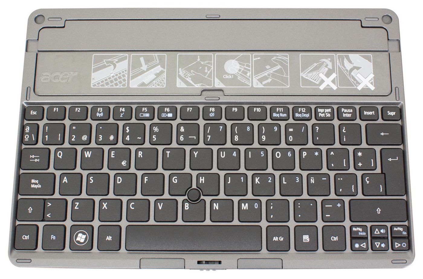 Keyboard Docking (SPANISH)
