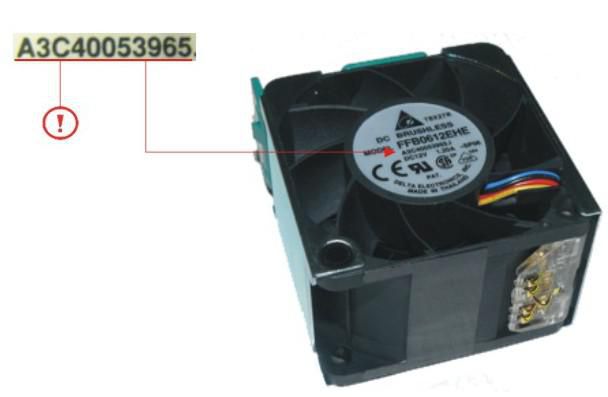Fan Modul Hotswap 60x60x38