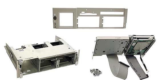 Drive media module tray