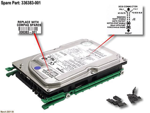 4.3 ULTRA 10 K WIDE SCSI