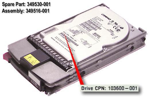 DRIVE,HTPLG,4GB,WU2 SCA