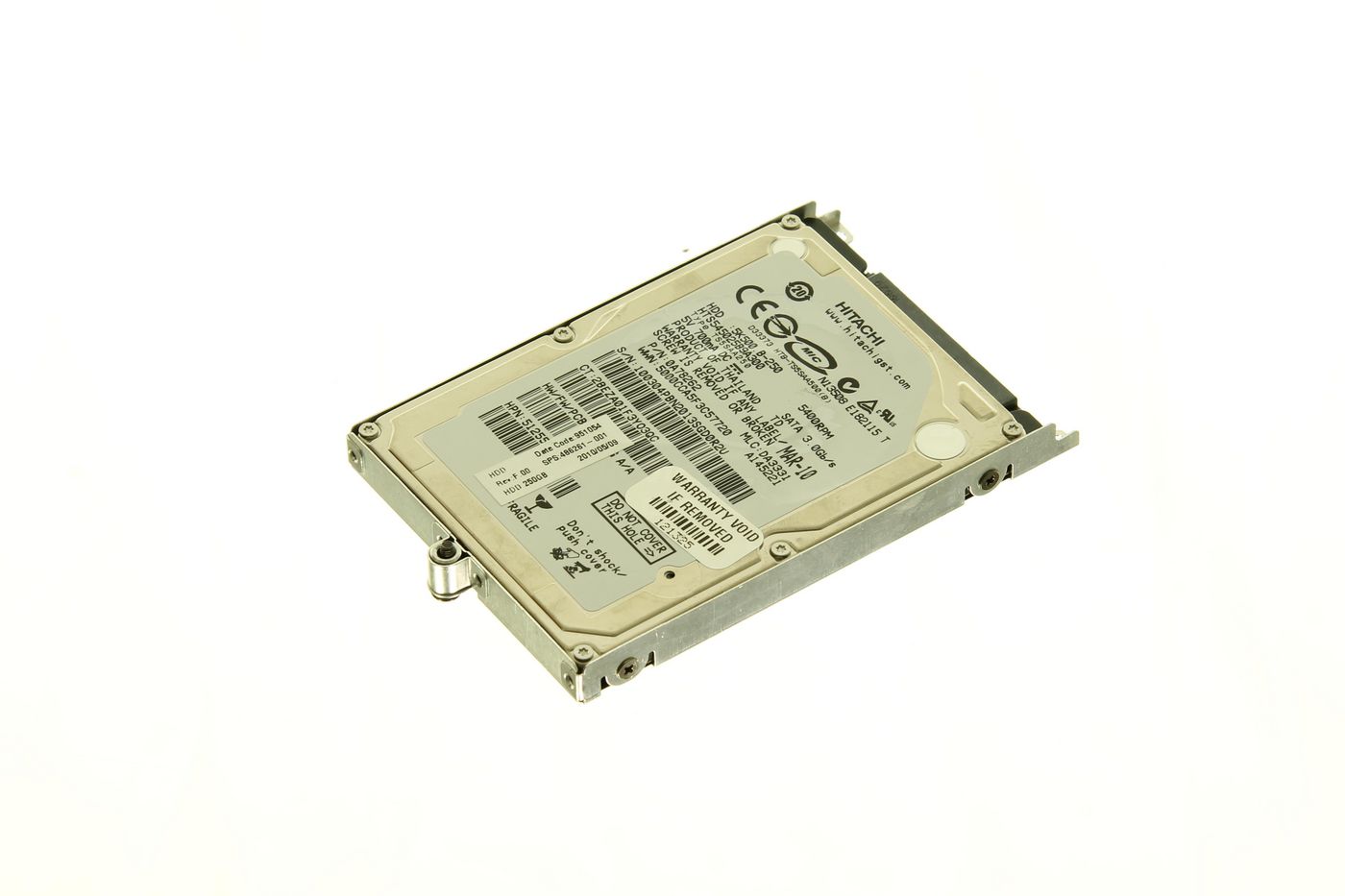 250GB Serial-ATA hard drive