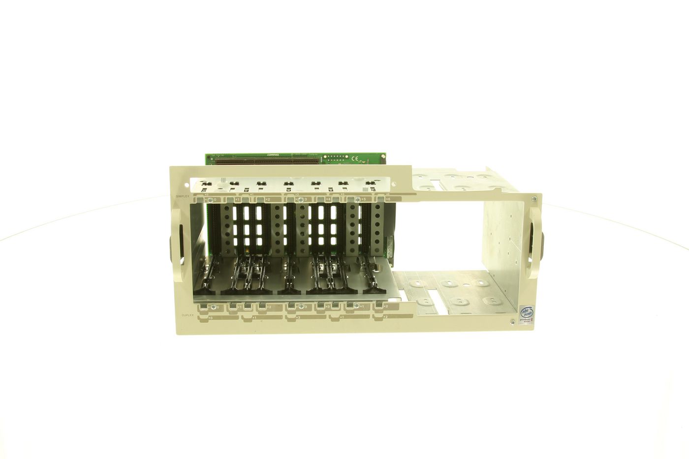 SCSI Backplane Board with cage