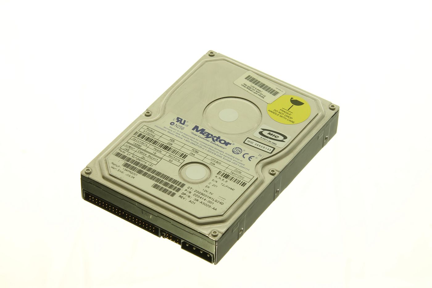 20GB ATA/100 Hard Drive (7200