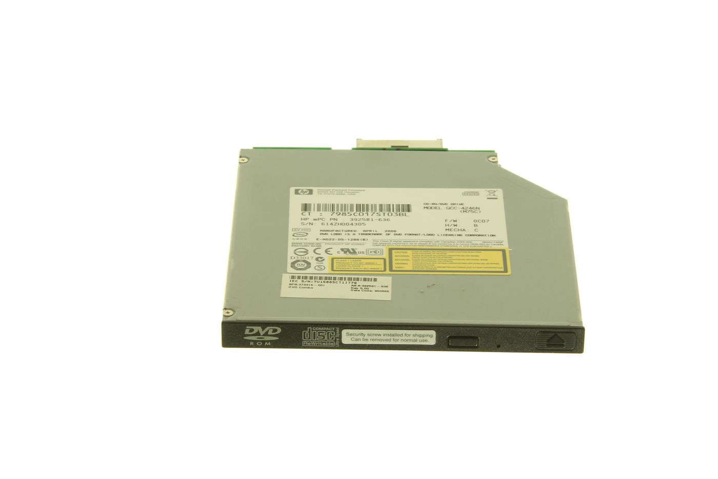 MULTIBAY 24X DVD/CD-RW COMBO