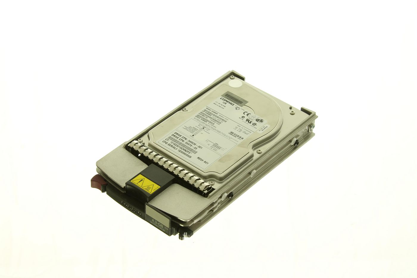 4.3GB, SCA, 10K RPM, Hot-Plug,