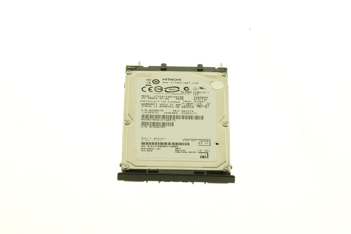 SPS-DRV,HD,60GB,4200RPM,PRS