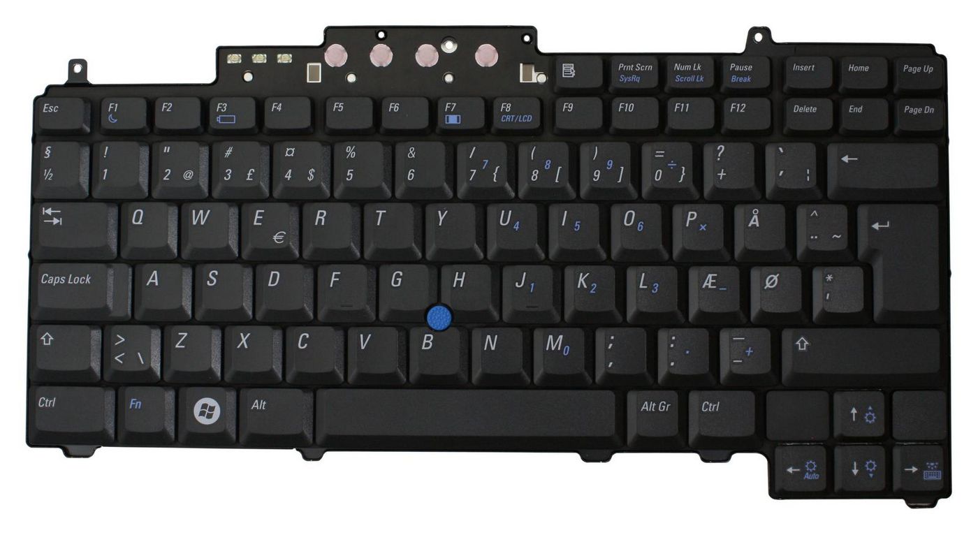 Keyboard. Danish,