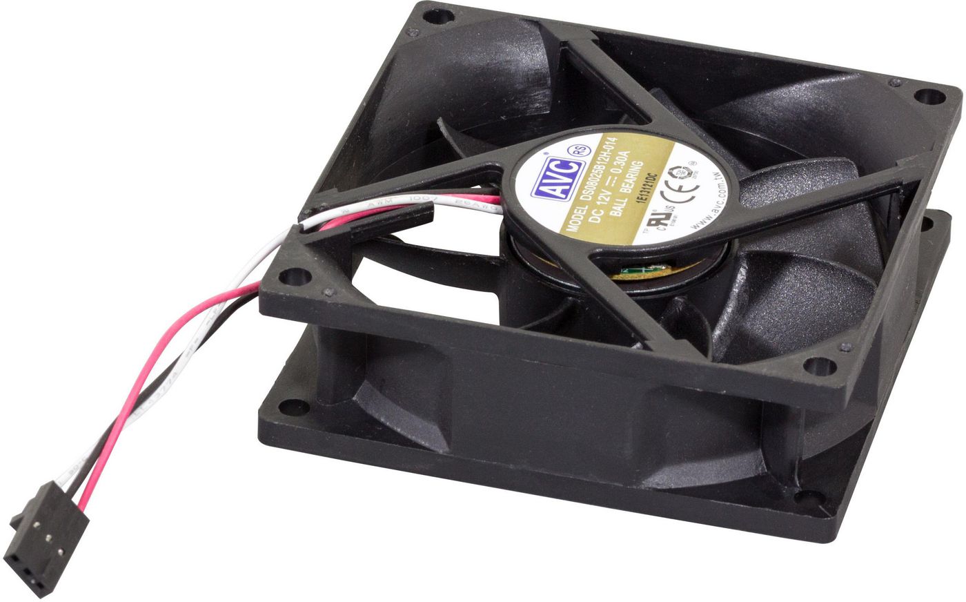 Aerosol fan with 3-wire cable 