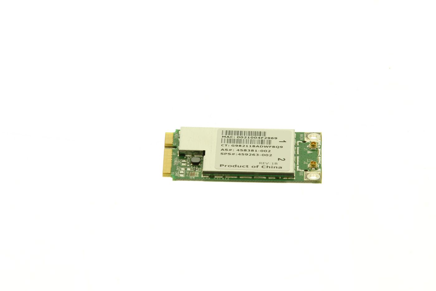Broadcom Wireless mini PCI