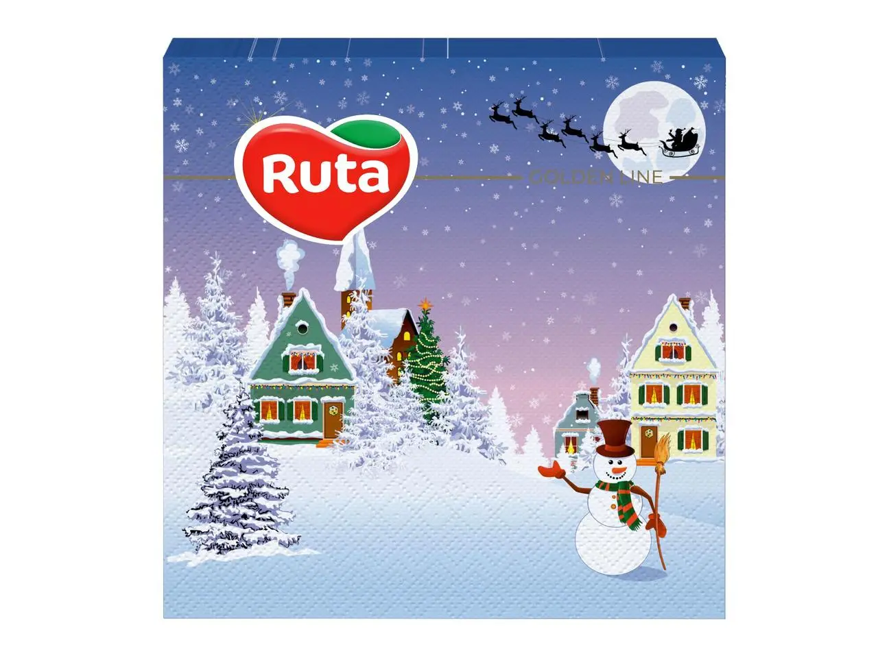 Серветки Пейзаж 20 арк, 2 шари з друком Ruta (58770142)