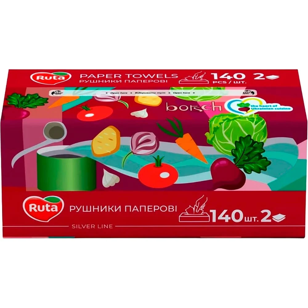 Рушники паперові V-складання, 140 арк Ruta (58770326)