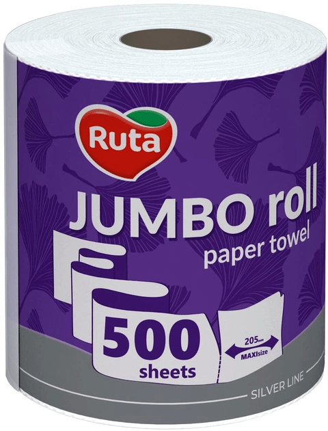 Рушники паперові JUMBO 1 рул, 2 шари Ruta (58770478)
