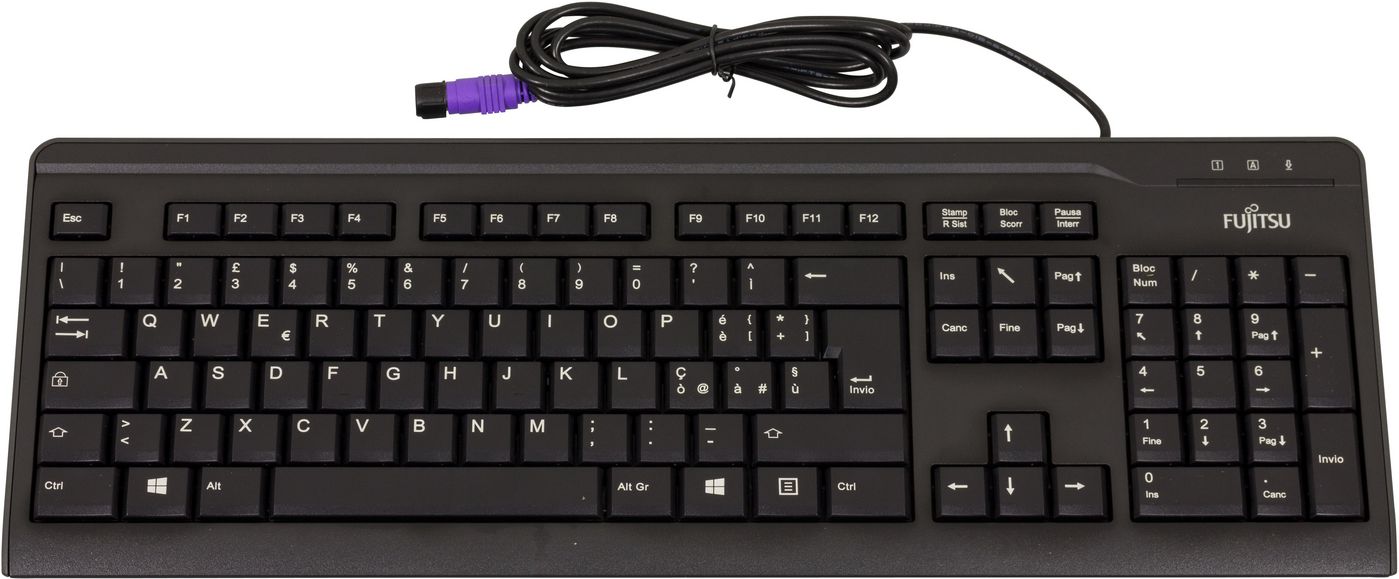 Keyboard PS2 BLACK (ITALY)