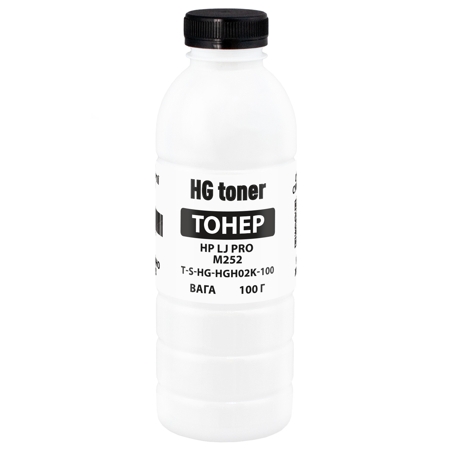 Тонер HP LJ Pro M252 флакон, 100 г, чорний HG toner (TSM-HGH02K-100)