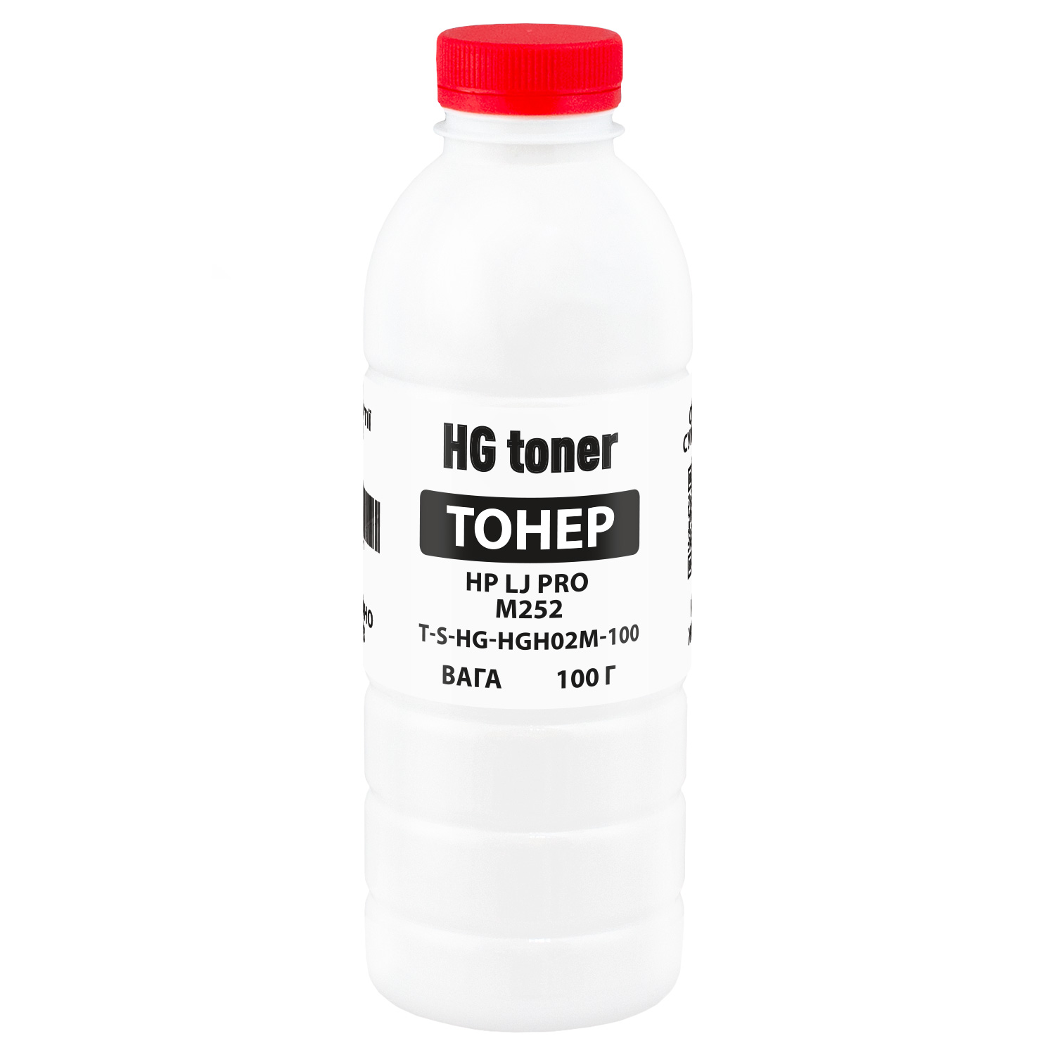 Тонер HP LJ Pro M252 флакон, 100 г, пурпуровийHG toner (TSM-HGH02M-100)