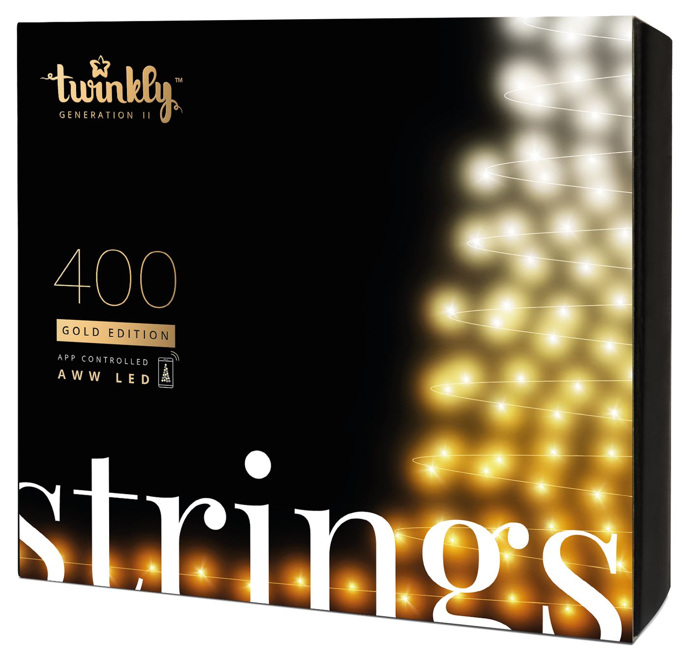 Strings Gold Edi. 400 LED AWW 