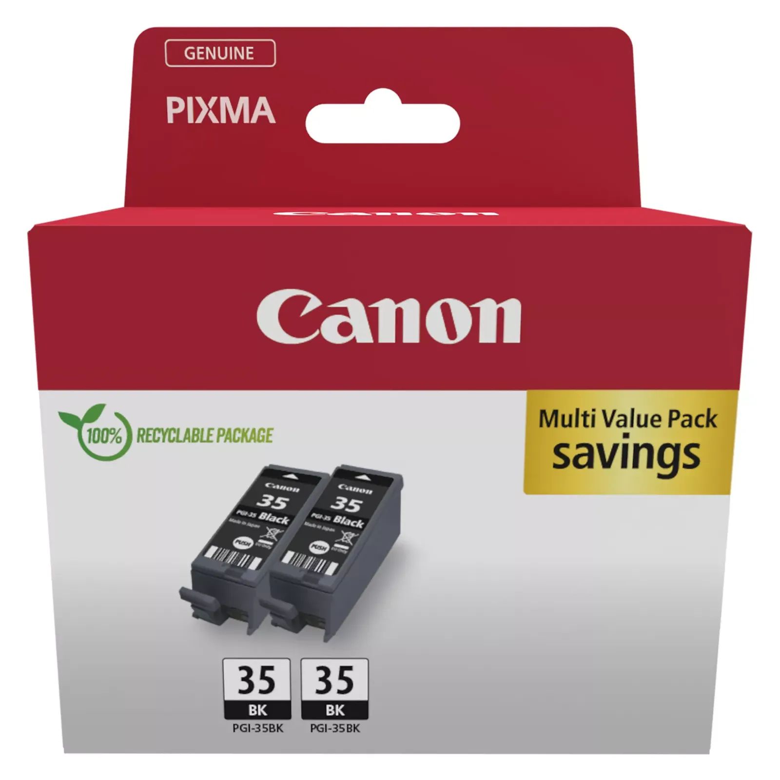 Картридж PGI-35Bk чорний подвійна упаковка Canon (1509B029)