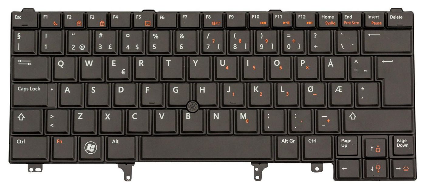 Keyboard, Norwegian, 84 Keys, 