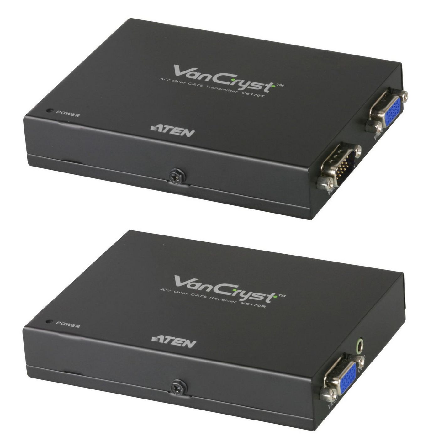 CAT 5 video Extender + mono