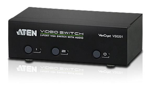 2-port VGA Audio/Video switch