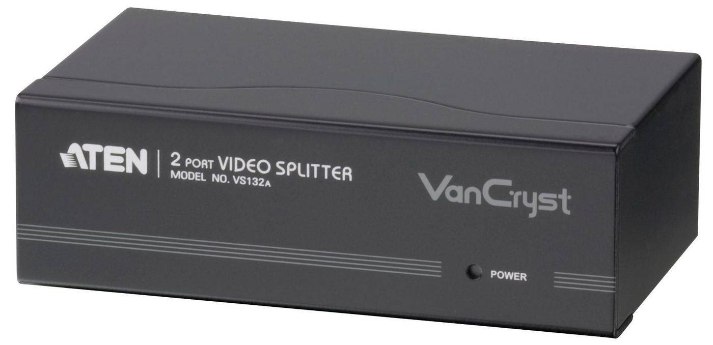 2 Ports Desktop Video Splitter