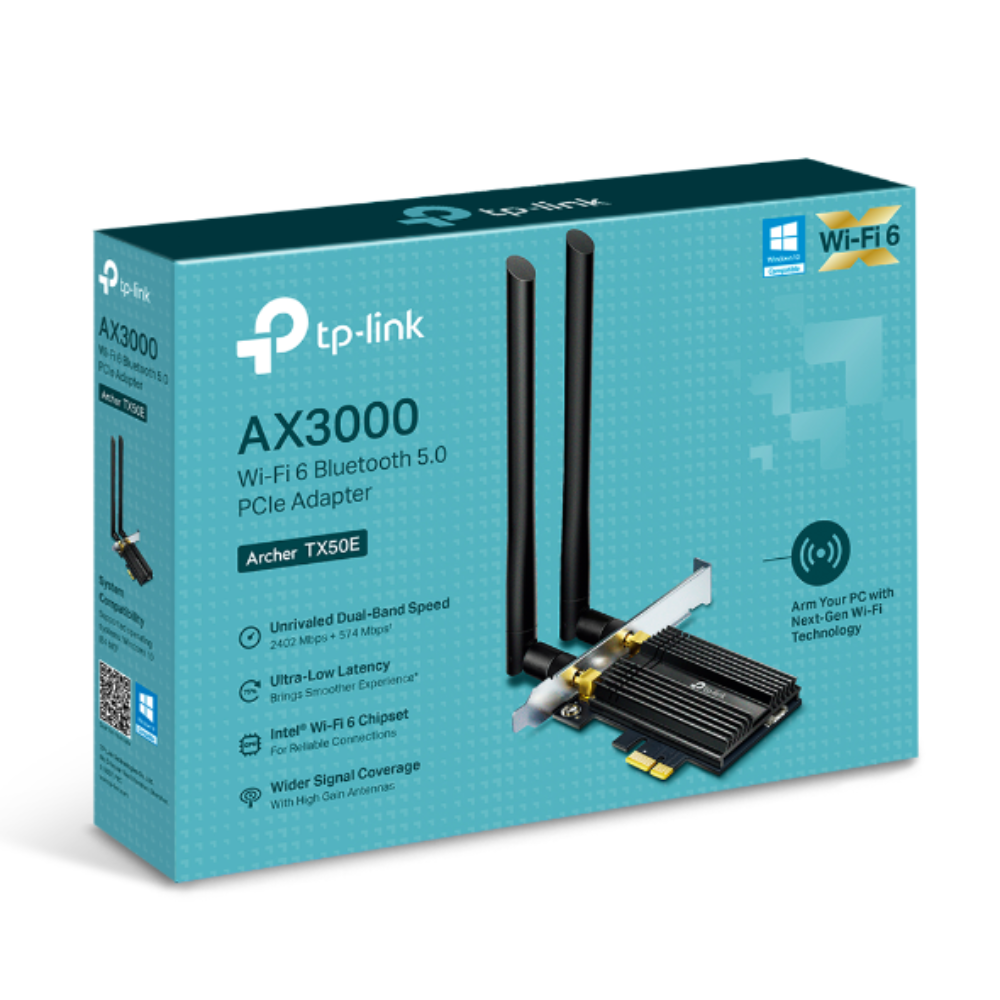 Бездротовий мережевий PCI-E адаптер TP-Link Archer TX50E