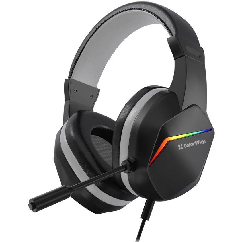 Навушники ColorWay Bloodwave LED Black