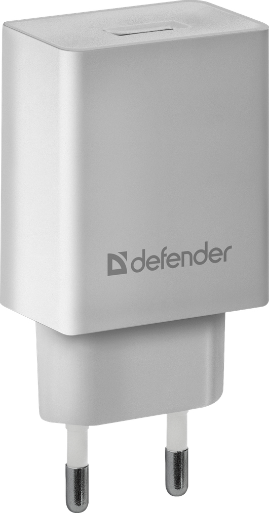 Зарядний пристрій 1xUSB 11W 2.1A UPA-21 білий Defender