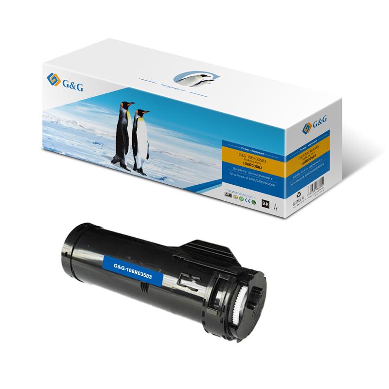 Тонер-картридж G&G для Xerox VL B400/405 Black (13900 стр) G&G-106R03583