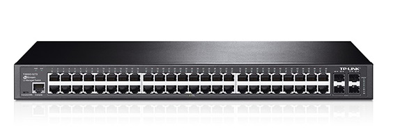 JetStream 48-портовий гігабітний керований комутат ор TP-Link 2-го рівня з 4 SFP-слотами, TL-SG3452 SG3452
