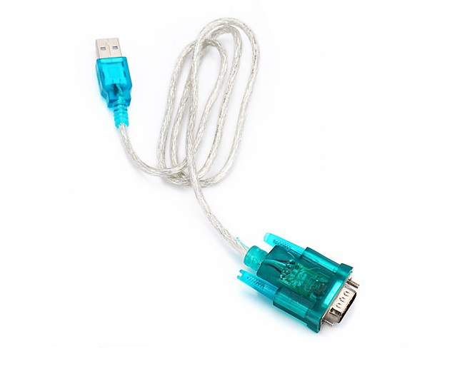 Перехідник USB 2.0 Type-A --> COM (RS232) 9pin, 1.0м кабель