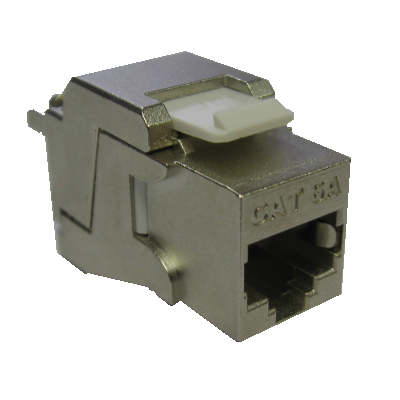 Модуль Keystone 1xRJ45, STP, Cat 6A KSJ-00079