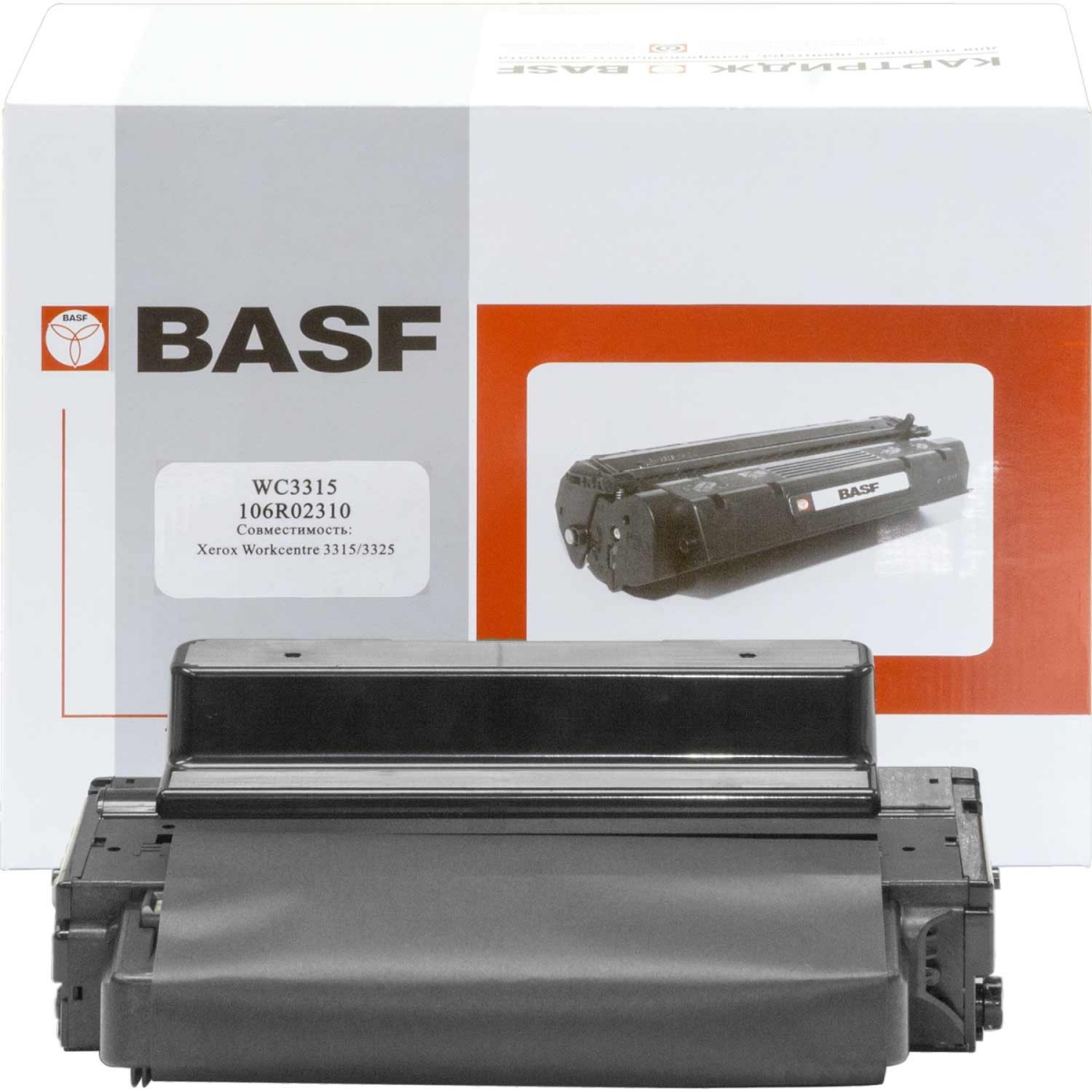 Картридж тонер BASF для Xerox WC 3315 106R02310 Black (BASF-KT-3315-106R02310)