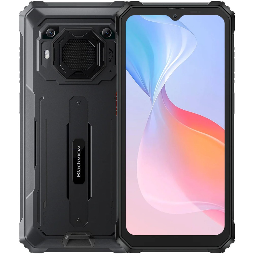 Смартфон Blackview BV6200 Pro 6.56" HD+ /6GB/128GB/ Helio P35 /13000mAh/ 13+8Мп /IP69K/NFC Black