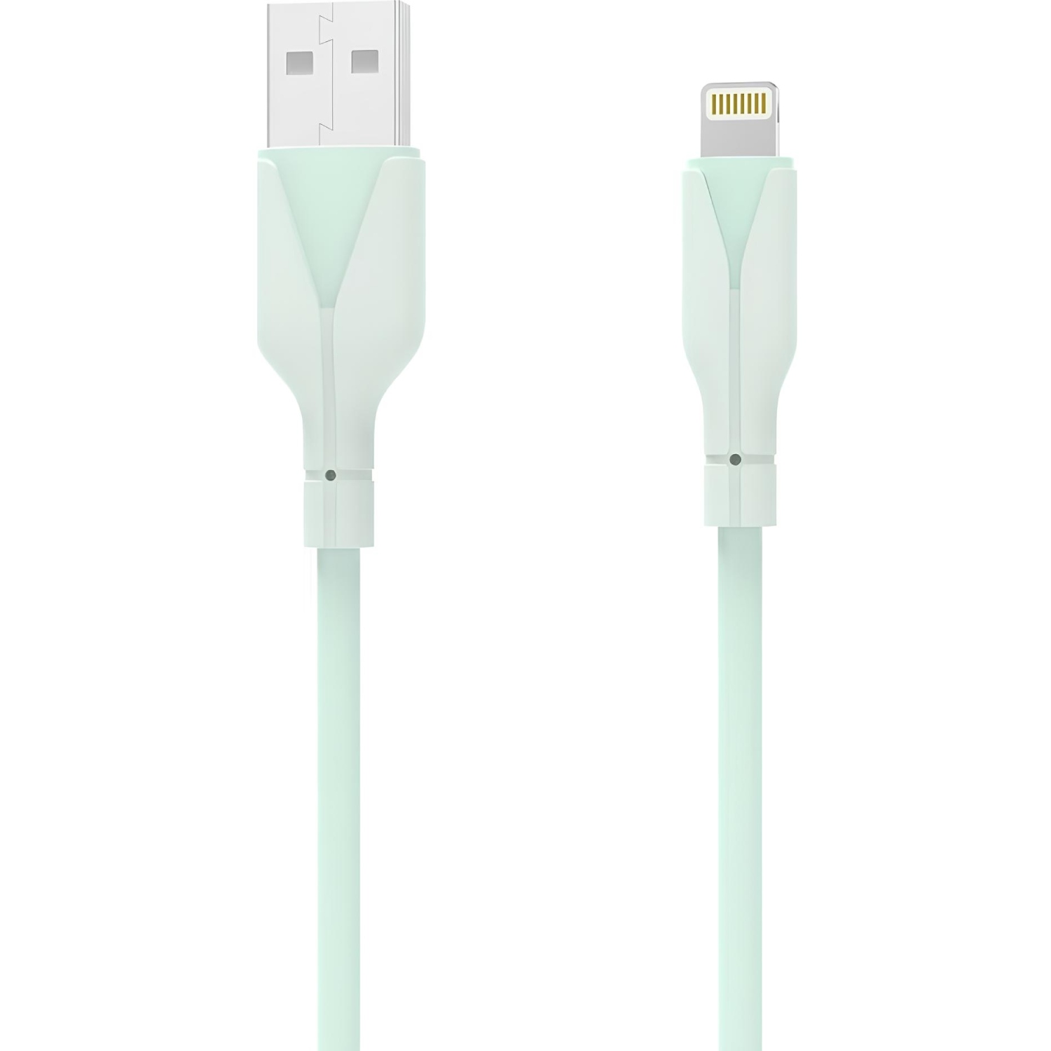 Кабель USB AM-Lightning M, 1.0 м, 2.4A, зелений Choetech