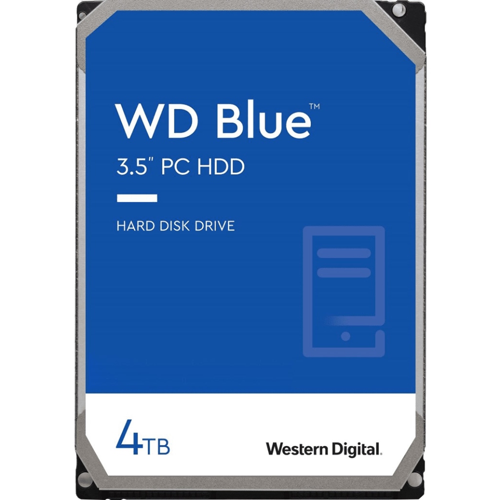 HDD 4TB, 5400rpm, WD Blue, 256M, SATA III (WD40EZZX)