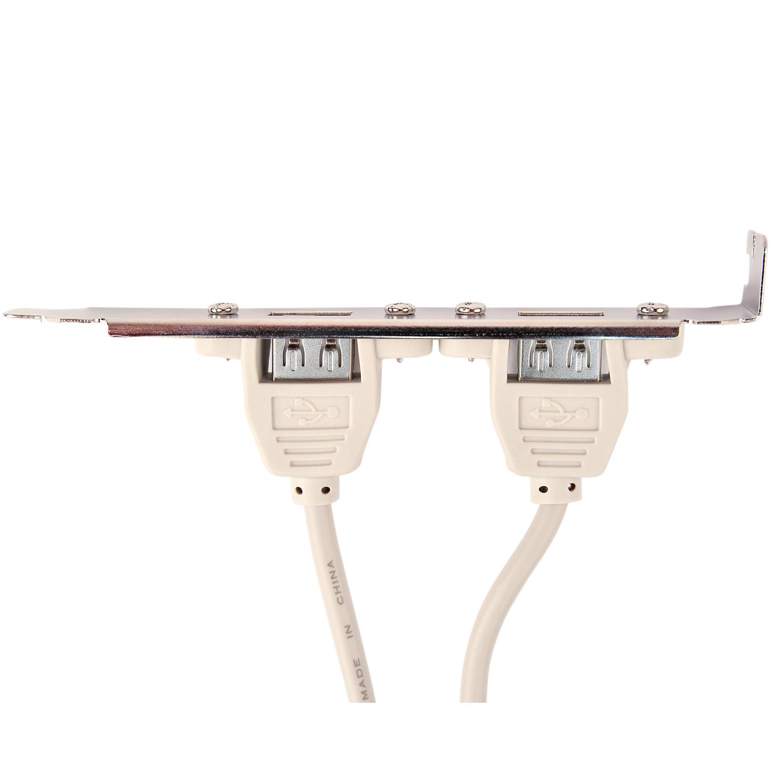 Планка на задню панель ПК, PinHeader -> USB 2.0, 2 порти, 0.25м