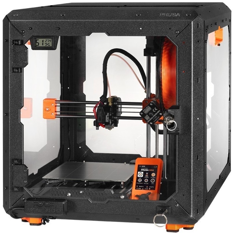 Принтер 3D Prusa MINI+ Bundle (FDM 1.75mm 180x180x180mm USB RJ-45 корпус чорний) semi assembled